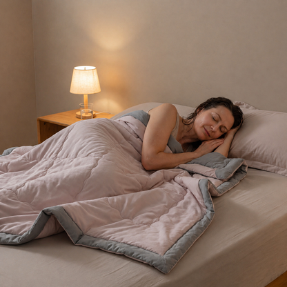 YOVARA Cooling Blanket – Lightweight Summer Cooling Blanket for Hot Sleepers & Night Sweats