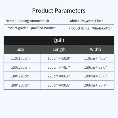 YOVARA Cooling Blanket – Lightweight Summer Cooling Blanket for Hot Sleepers & Night Sweats