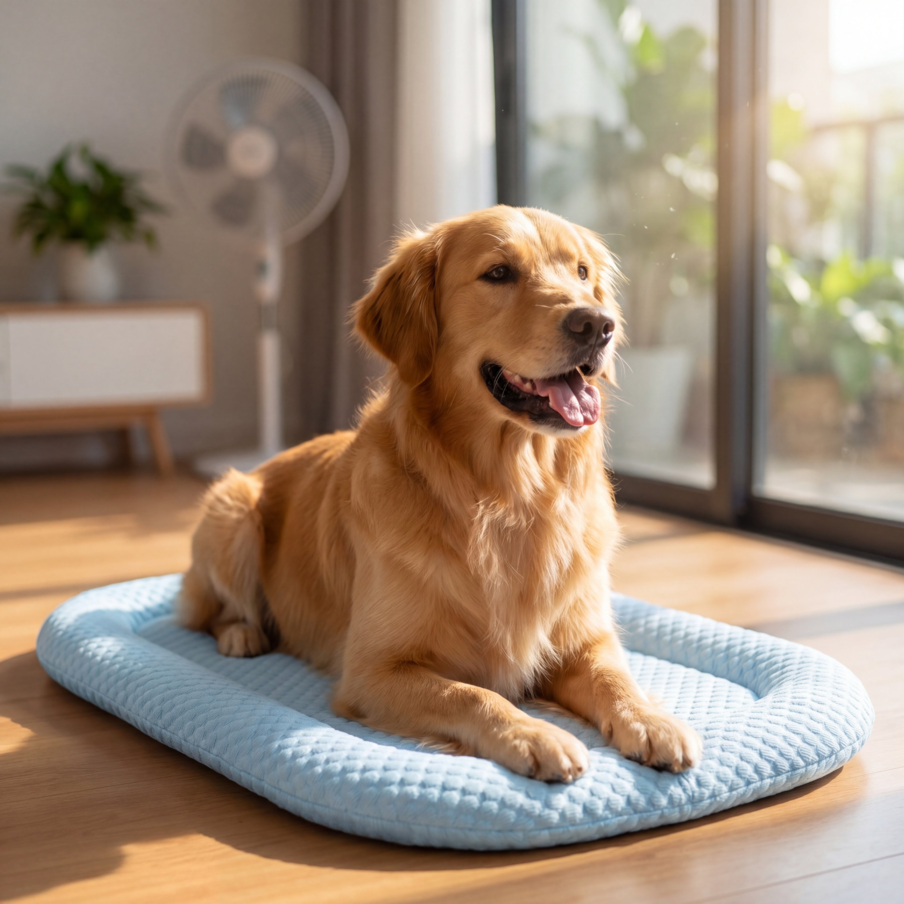 YOVARA Cooling Pet Mat – Self Cooling Gel Pad for Dogs & Cats, Summer Heat Relief Bed