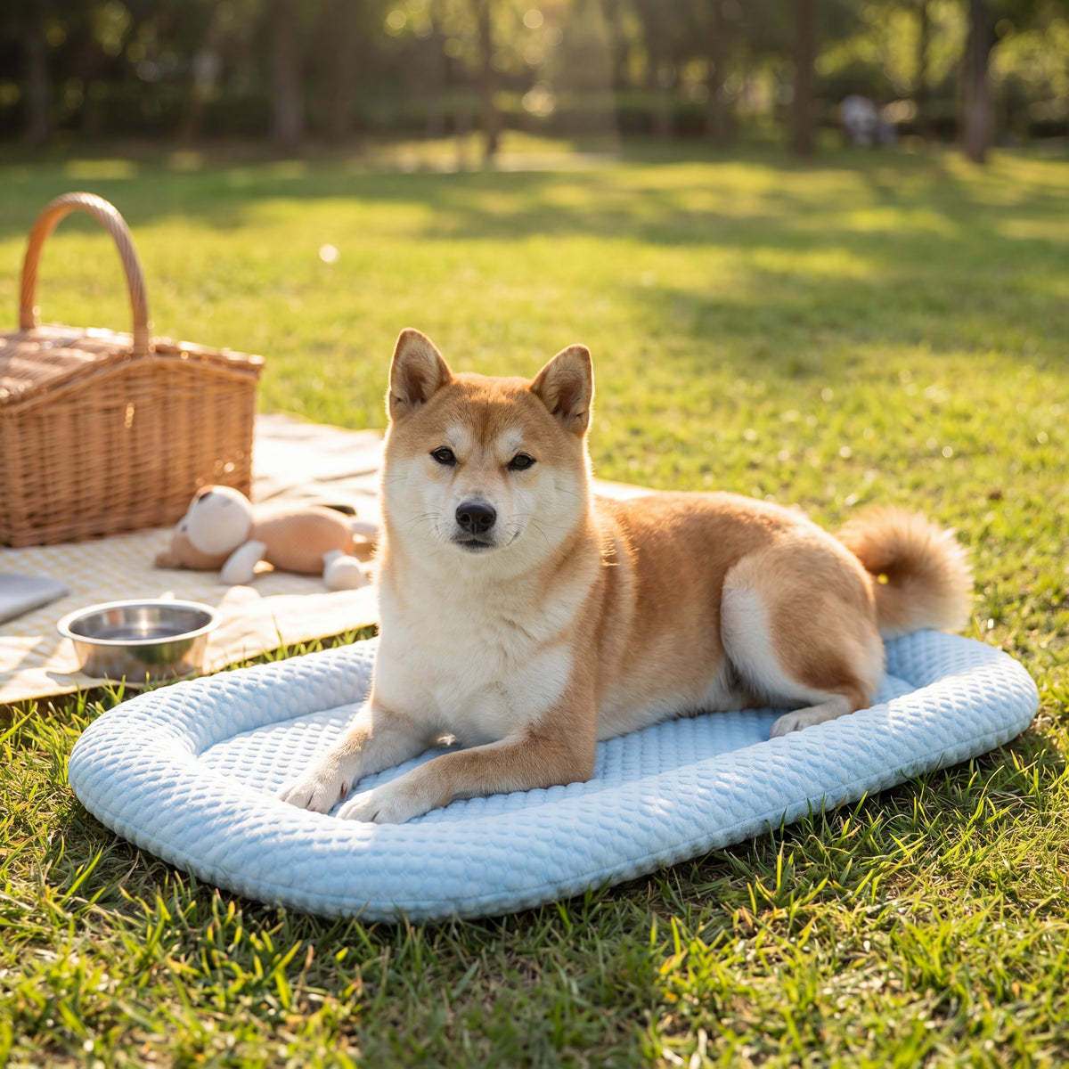 YOVARA Cooling Pet Mat – Self Cooling Gel Pad for Dogs & Cats, Summer Heat Relief Bed