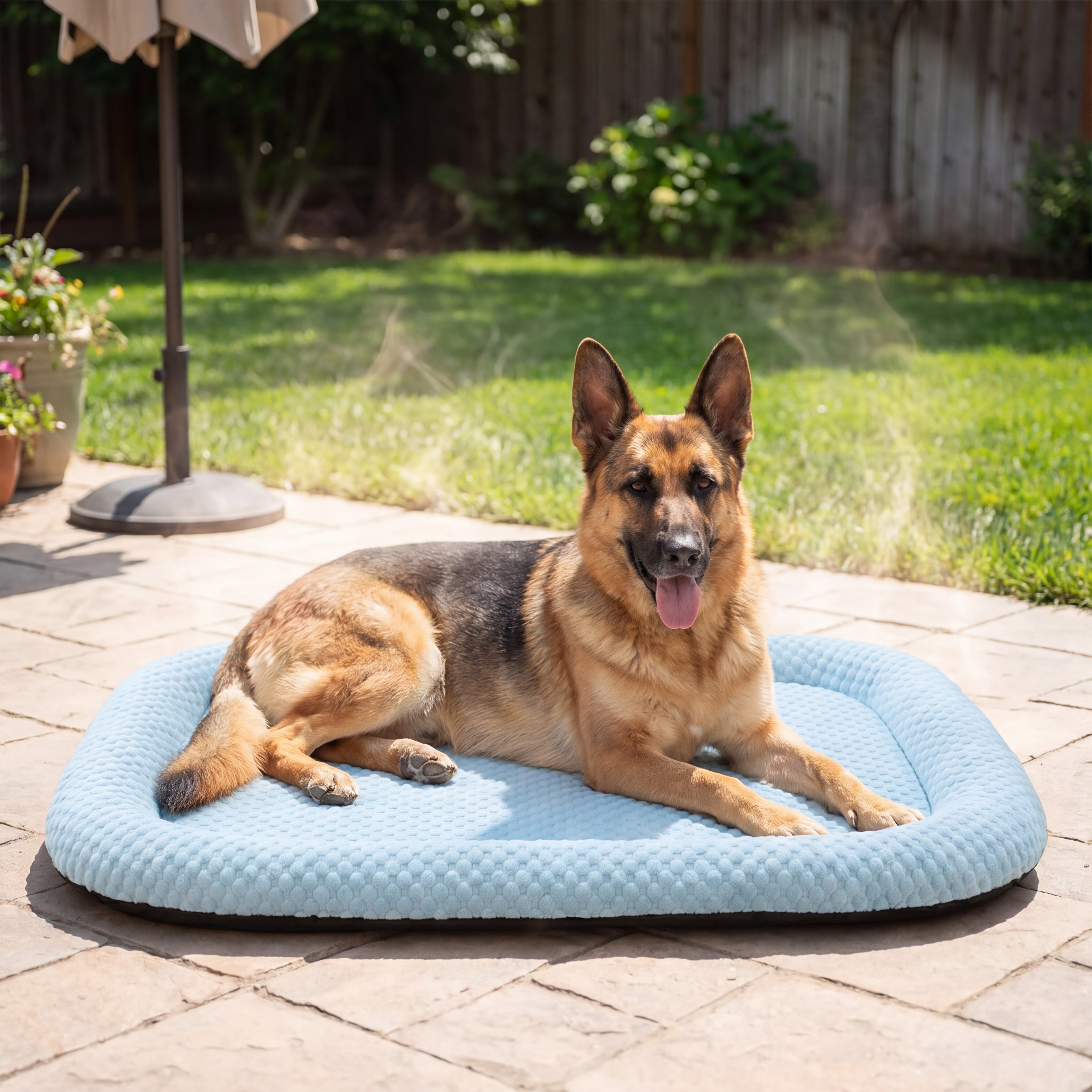 YOVARA Cooling Pet Mat – Self Cooling Gel Pad for Dogs & Cats, Summer Heat Relief Bed