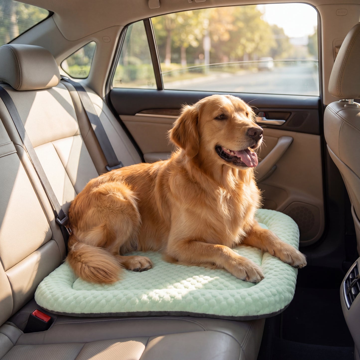 YOVARA Cooling Pet Mat – Self Cooling Gel Pad for Dogs & Cats, Summer Heat Relief Bed