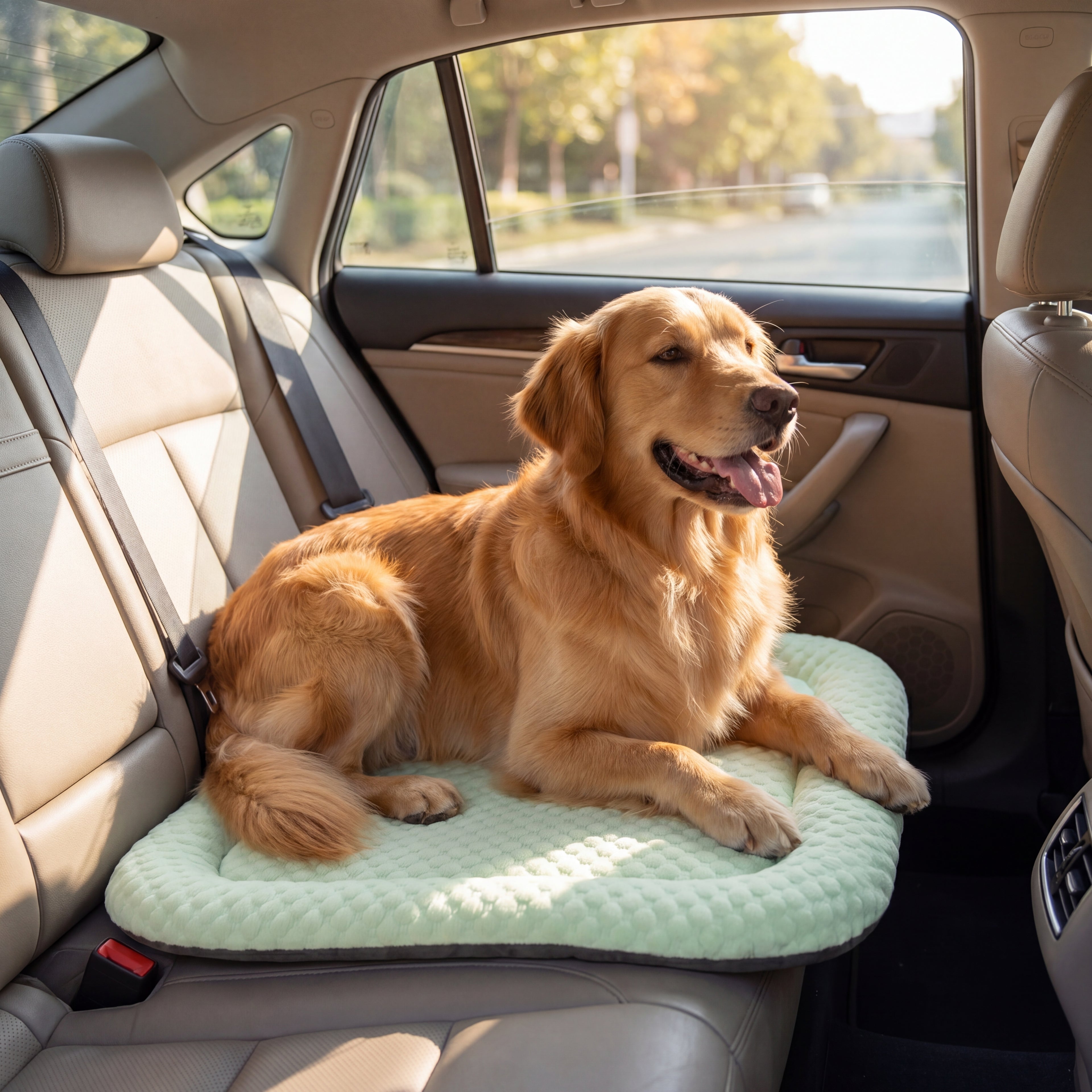 YOVARA Cooling Pet Mat – Self Cooling Gel Pad for Dogs & Cats, Summer Heat Relief Bed